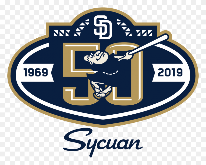 1940x1532 Padres Logo San Diego Padres 50th Anniversary Logo, Label, Text, Symbol HD PNG Download