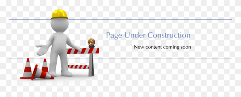 1025x367 Page Under Construction Under Construction, Fence, Barricade, Person HD PNG Download