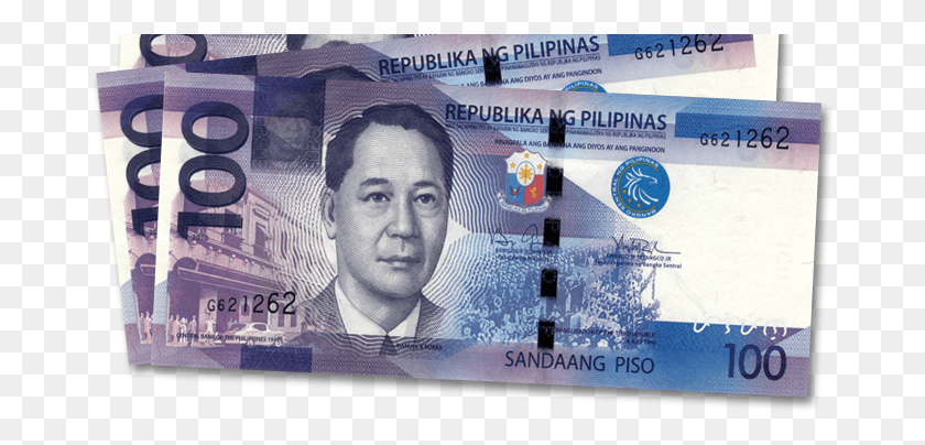 676x344 Pages 100 Philippine Peso, Text, Person, Human HD PNG Download
