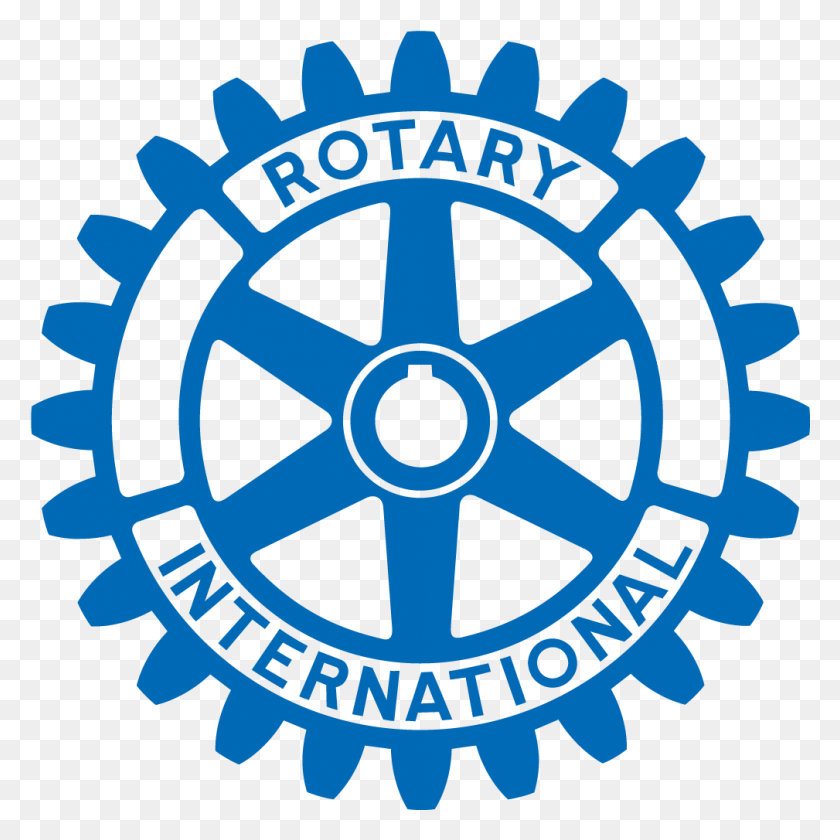 1009x1009 Pagosa Springs Logo Rotary International Logo, Machine, Gear, Spoke HD PNG Download