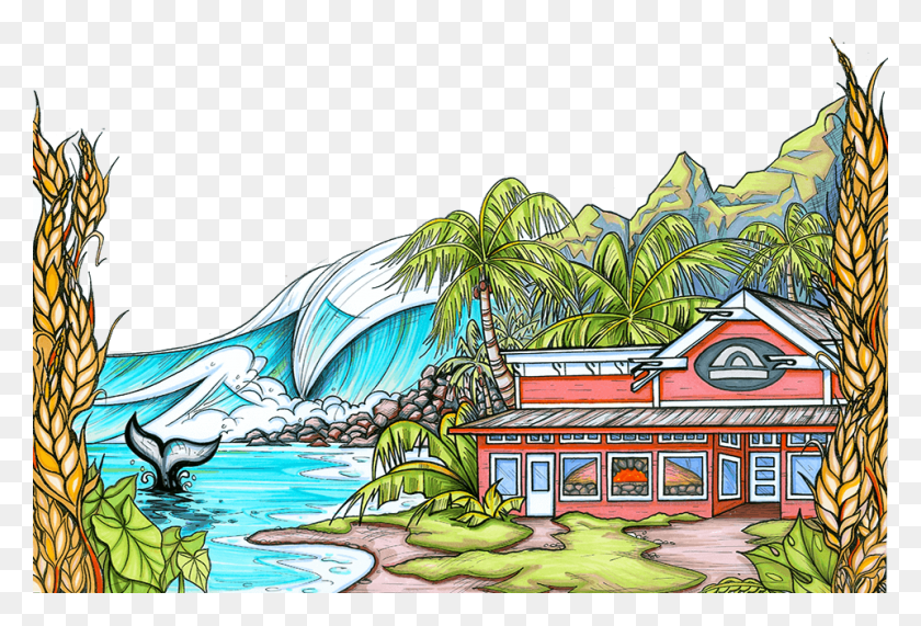 960x630 Paia Paia Maui Flatbread, Doodle HD PNG Download