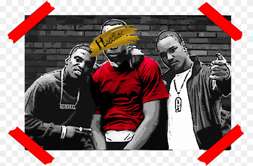 795x551 Paid In Full Trio Hoodie Cartoon Paid In Full, T-shirt, Baseball Cap, Cap, Clothing Sticker PNG