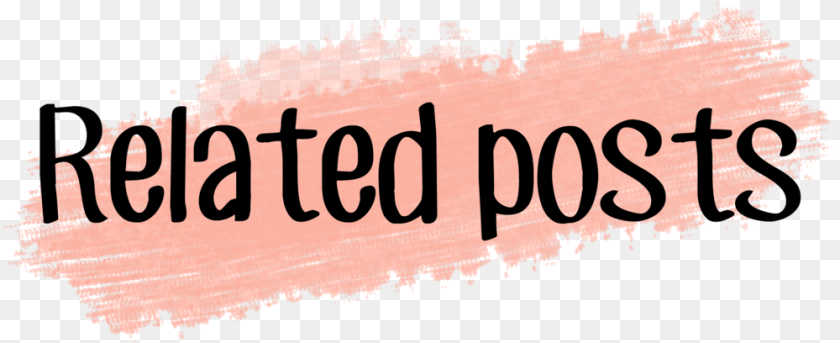 Paige Related Posts Pink, Text PNG