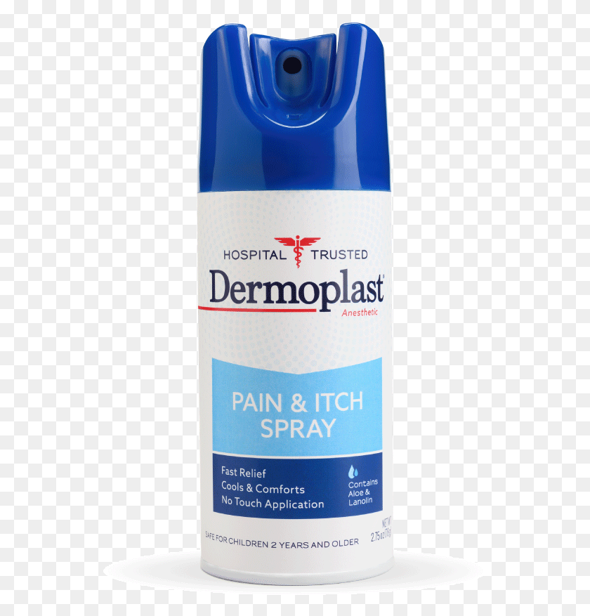 548x817 Pain Amp Itch Spray For Immediate Relief For An Insect Dermoplast, Tin, Can, Aluminium HD PNG Download