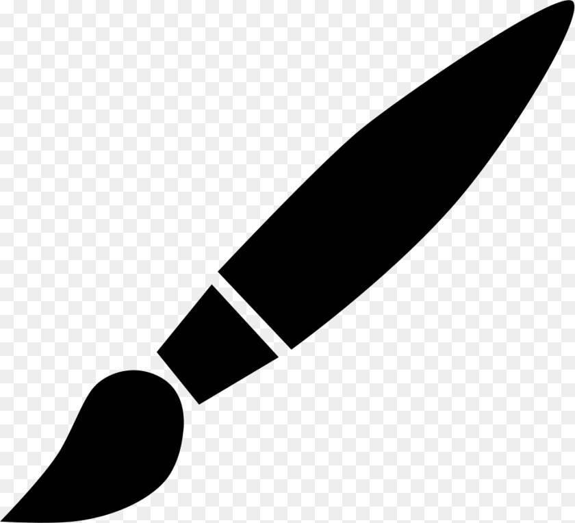 Paint Brush Paint Brush Svg, Device, Tool, Blade, Dagger PNG