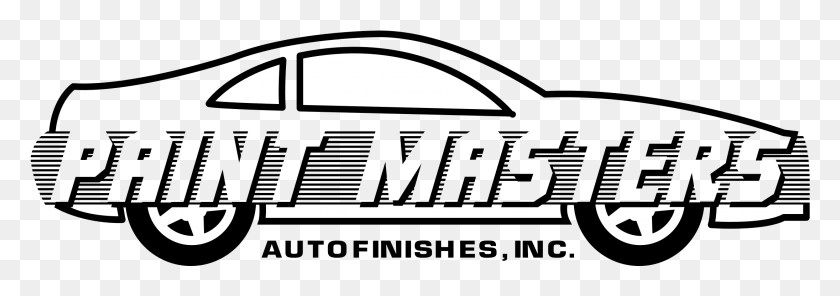 2191x663 Paint Masters Logo Transparent Race Car, Airplane, Aircraft, Vehicle HD PNG Download