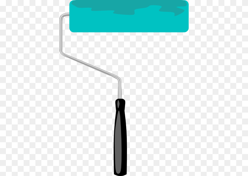 438x594 Paint Roller Clip Art Sticker PNG