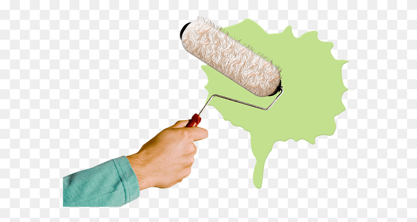 590x388 Paint Roller Photosymbols Paint Roller, Person, Human, Arm HD PNG Download