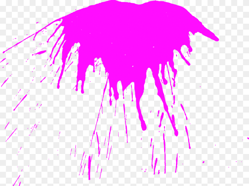1200x897 Paint Splash Purple PNG