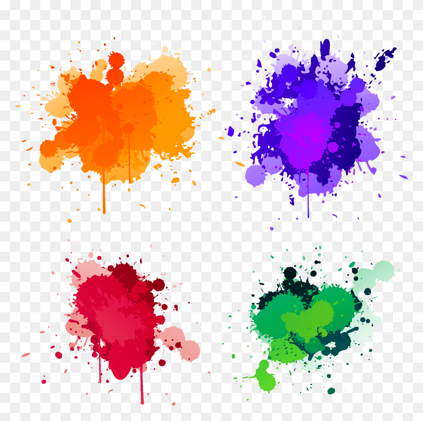 2244x2234 Paint Splash Illustration Royalty Free Free Hq Red Paint Splatter, Graphics, Stain HD PNG Download