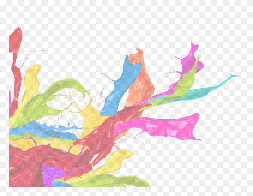879x669 Paint Splash Pn White Background Color Splash, Graphics, Floral Design HD PNG Download