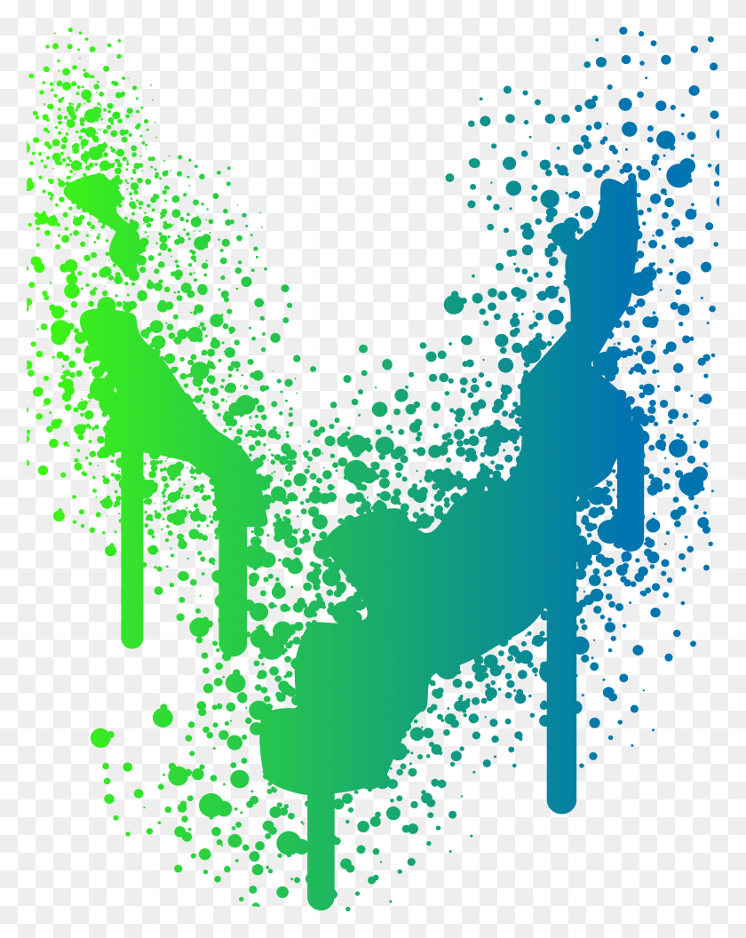 6170x7883 Paint Stain Clip Art Image, Graphics, Poster HD PNG Download
