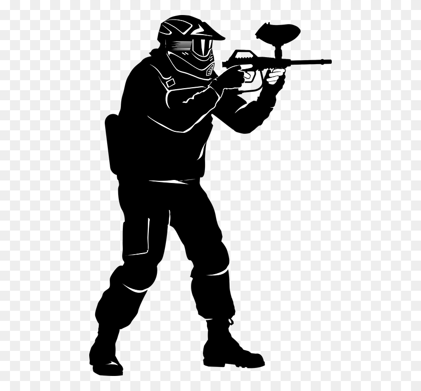 484x720 Paintball Transparent Paintball Clip Art No Background, Stencil, Text HD PNG Download