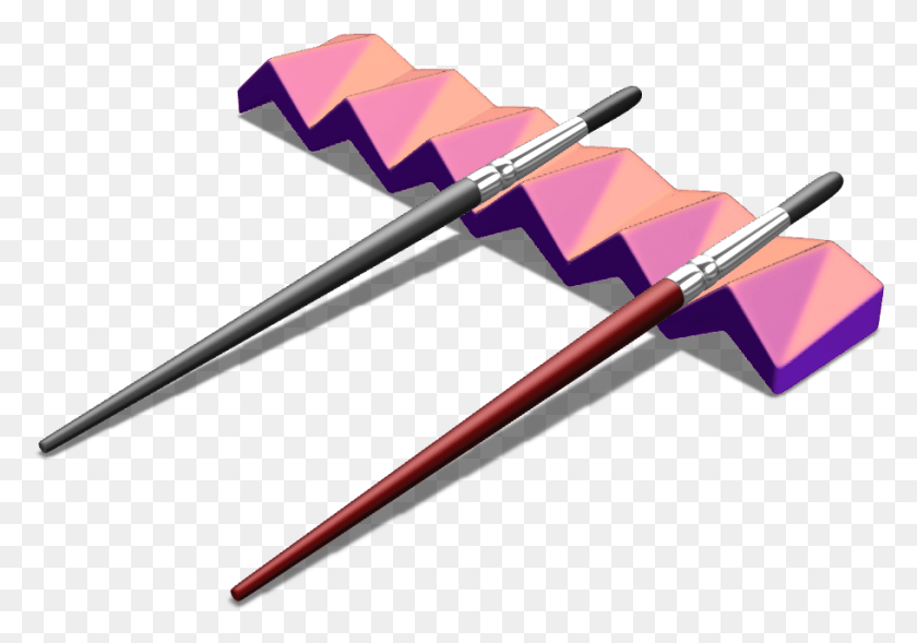 910x618 Paintbrush Holder Arrow, Wand, Weapon, Weaponry HD PNG Download