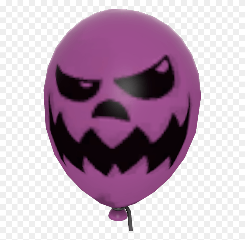 541x764 Painted Boo Balloon 7d4071 Boo Balloon, Helmet, Clothing, Apparel HD PNG Download