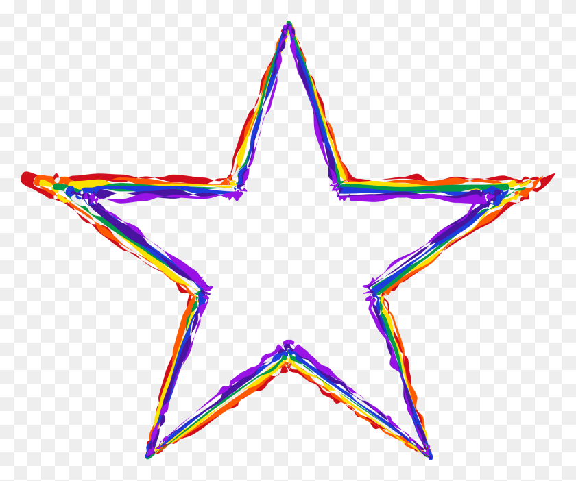 2300x1896 Painted Star Cliparts Painted Star, Bow, Symbol, Star Symbol HD PNG Download