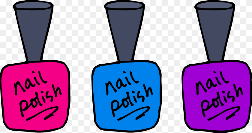 4730x2497 Painted Toes Clip Art Nail Polish Clipart, Cosmetics Transparent PNG