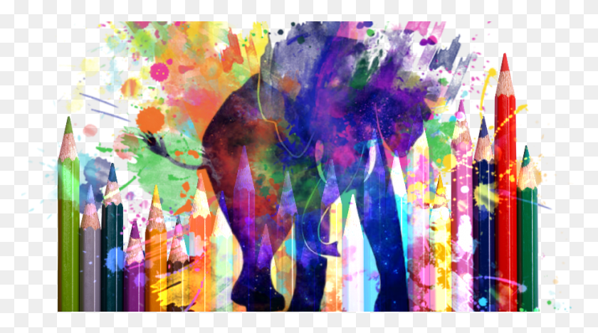 916x480 Painting, Modern Art, Graphics HD PNG Download