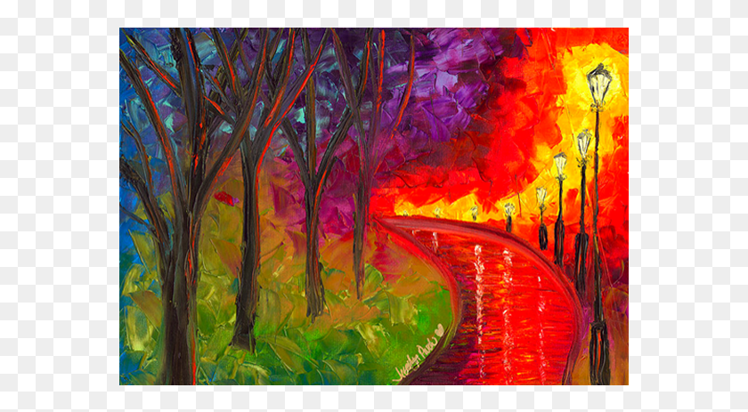 573x403 Painting, Modern Art HD PNG Download