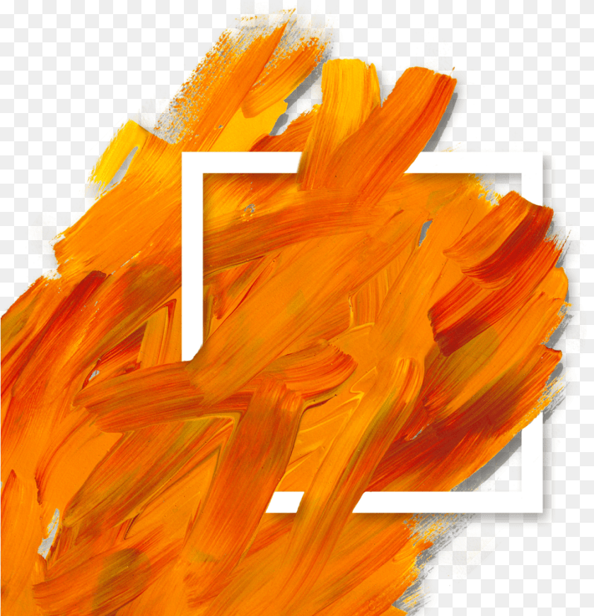 956x992 Painting Brush Orange Watercolor Brushes Brush Stroke Paint Background, Art, Collage, Person Clipart PNG