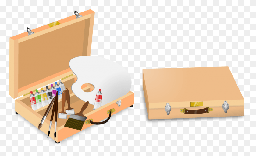 1287x750 Painting Drawing Art Easel Pinturas De Pintor, Luggage, Bag, Briefcase HD PNG Download