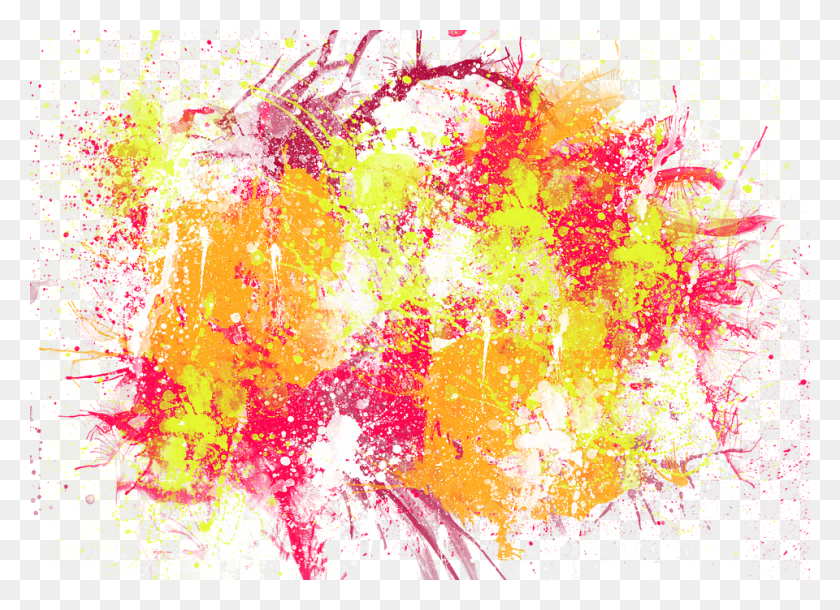 960x678 Кисть Для Рисования, Абстрактная Краска, Распыленная Кисть, Абстрактная, Графика, Конфетти, Hd Png Скачать