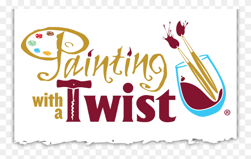 3084x1868 Painting With A Twist April 2017 Nawbo Slc Mixer Painting With A Twist, Text, Graphics HD PNG Download