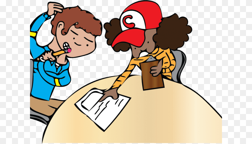 Pair Teacher Student Conversation, Cleaning, Person, Face, Head Clipart PNG