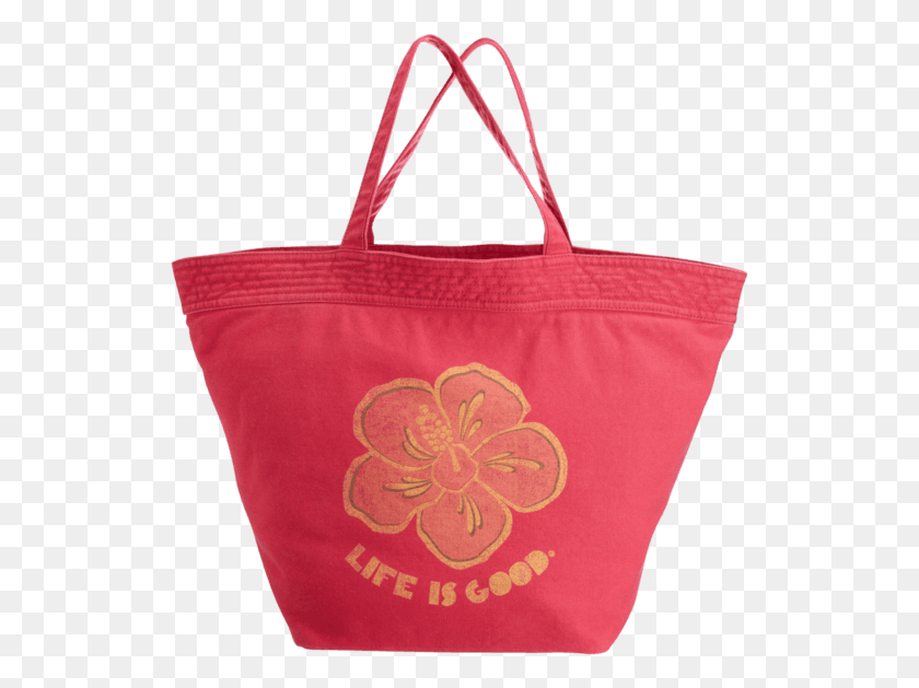 529x569 Pair Of Hibiscus Flowers Tote Bag, Handbag, Accessories, Accessory HD PNG Download