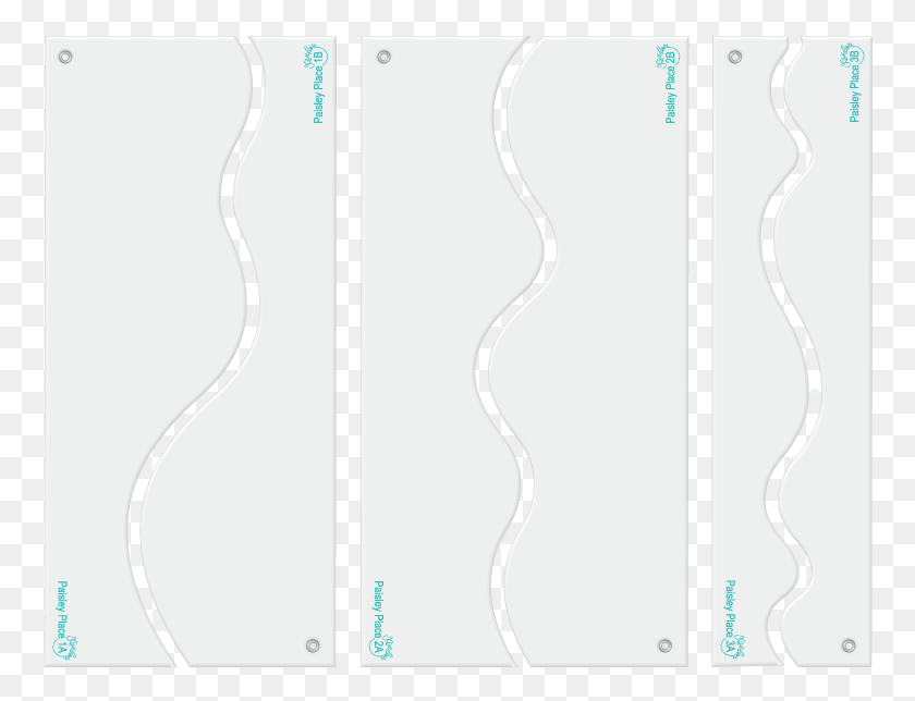 762x584 Paisley Place Designer Template Border Set Illustration, Pattern, Ornament, Plot HD PNG Download
