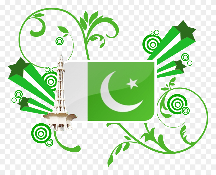 2543x2026 Pakistan Flag, Graphics, Green HD PNG Download