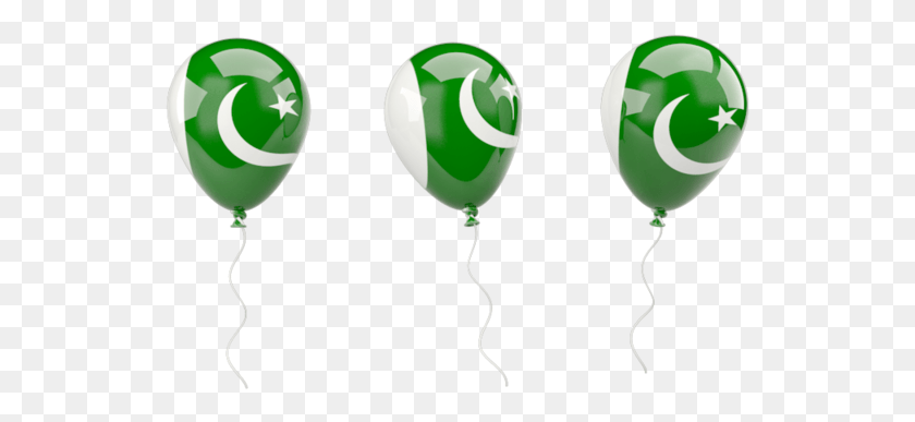537x327 Pakistan Flag Balloon, Ball HD PNG Download