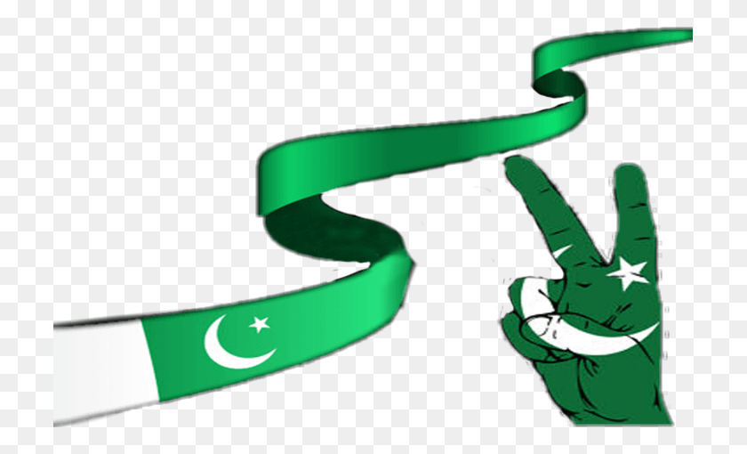 719x450 Пакистан Пакистан Флаг Пакистана День Независимости День Независимости, Лента, Топор, Инструмент Hd Png Скачать