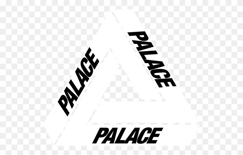 545x476 Palace Logo Airbus, Triangle, Text, Label HD PNG Download