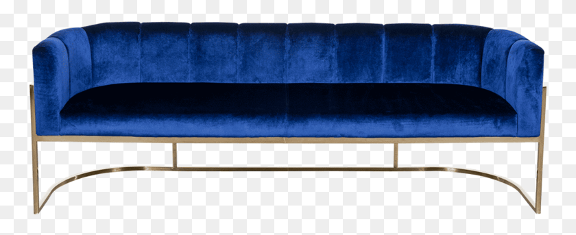 757x283 Paladin Banquette Royal Blue Studio Couch, Furniture, Chair, Table HD PNG Download