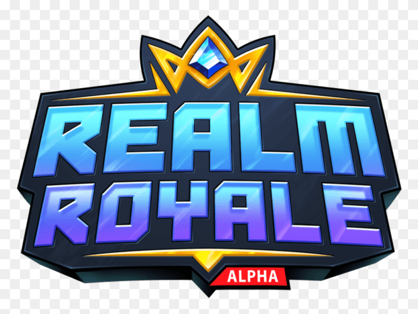 971x710 Descargar Png Paladins Realm Royale Logo Realm Royale Logo, Marcador, Minecraft, Pac Man Hd Png