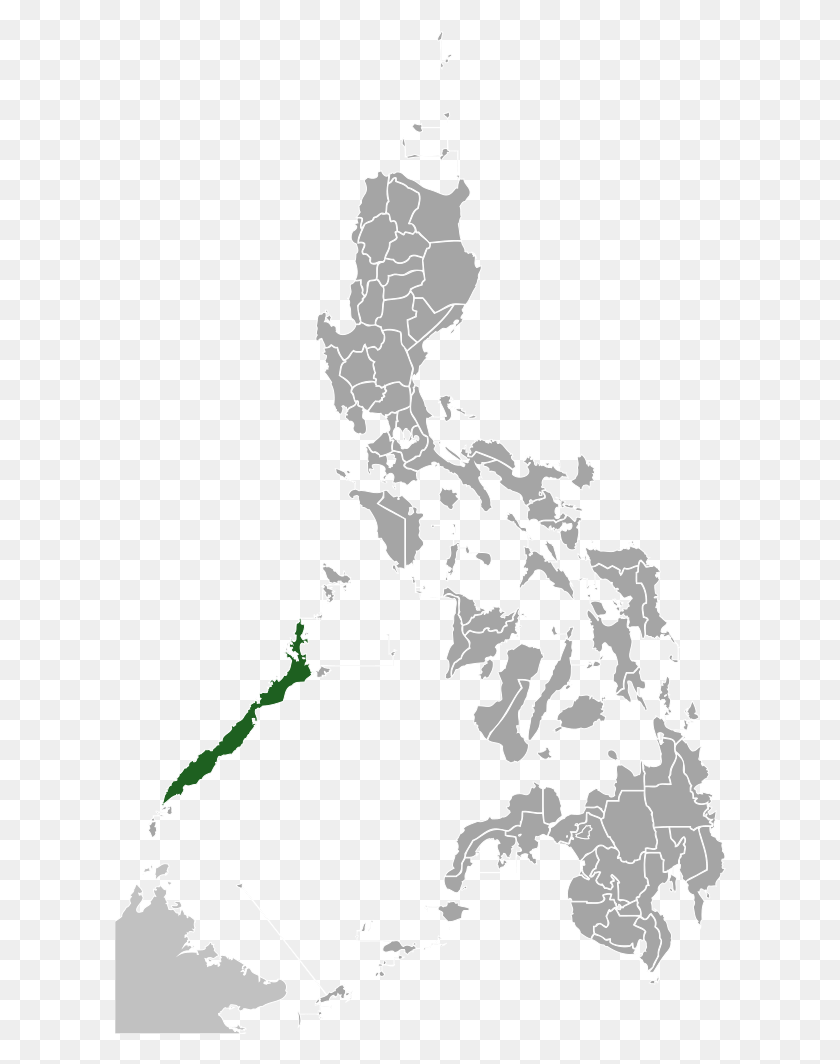 612x1004 Palawan Peacock Pheasant Range Map Of The Philippines, Diagram, Plot, Atlas HD PNG Download