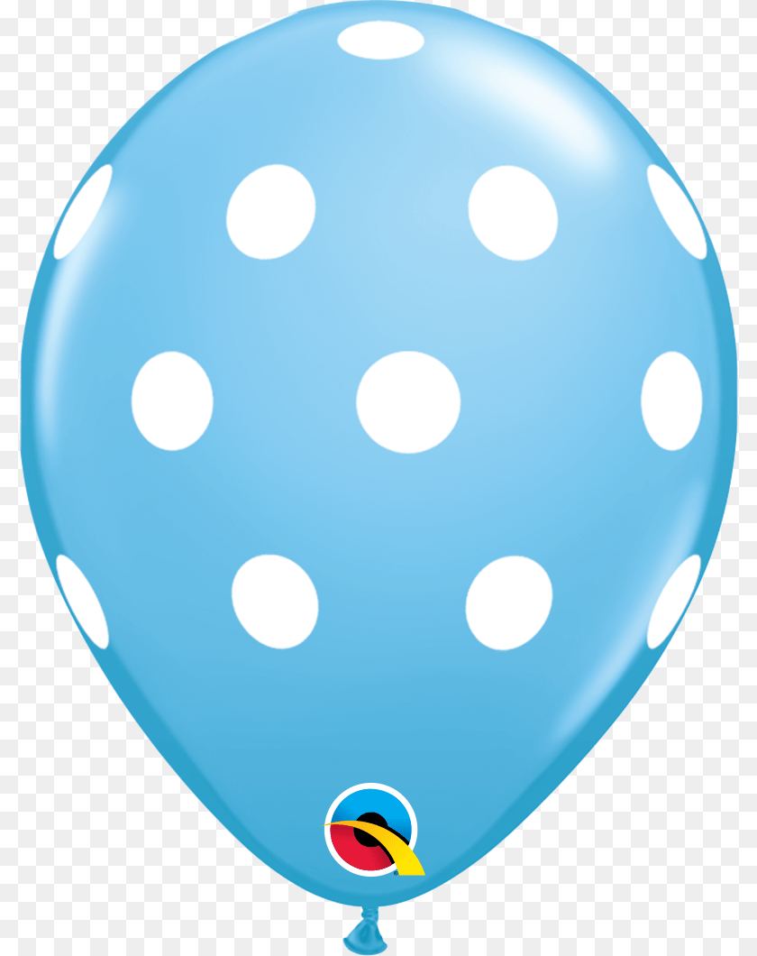 800x1060 Pale Blue With White Polka Dots Balloons Individual Polka Dots, Balloon, Pattern, Astronomy, Moon Sticker PNG