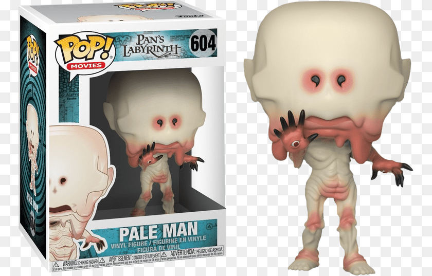 770x537 Pale Man Pop Figure Pan39s Pale Man Funko Pop, Alien, Baby, Person, Face Clipart PNG