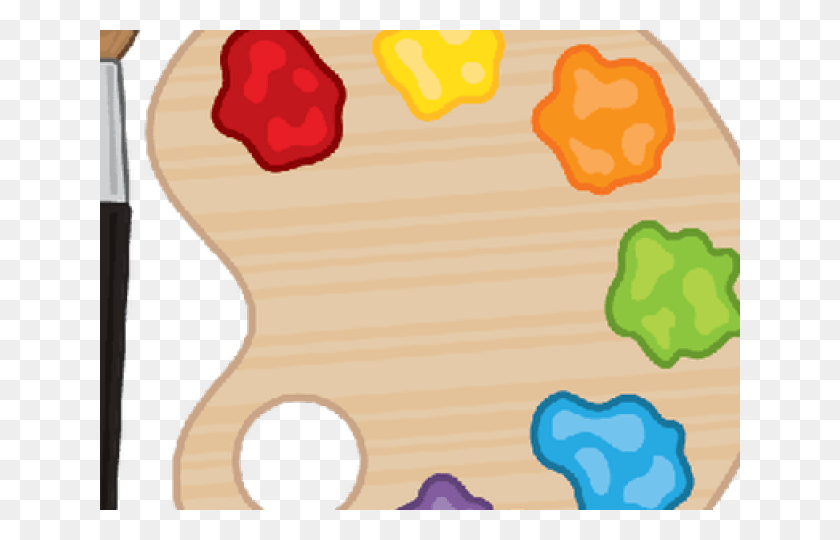 640x480 Palette Clipart Paint Tray Paint Tray Clip Art, Food, Cookie, Biscuit HD PNG Download