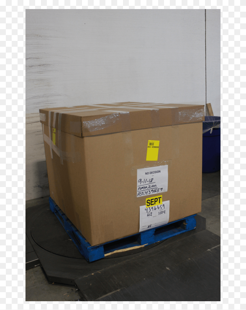 667x1001 Pallet 63 Pcs Pantry Customer Returns Bai Carton, Box, Cardboard, Plywood HD PNG Download