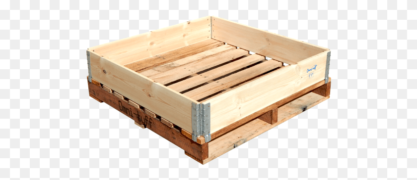 494x304 Pallet Collars Plywood, Box, Crate, Crib HD PNG Download