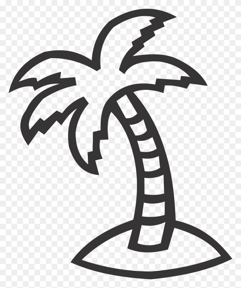 1136x1376 Palm Tree, Stencil, Text, Horseshoe HD PNG Download