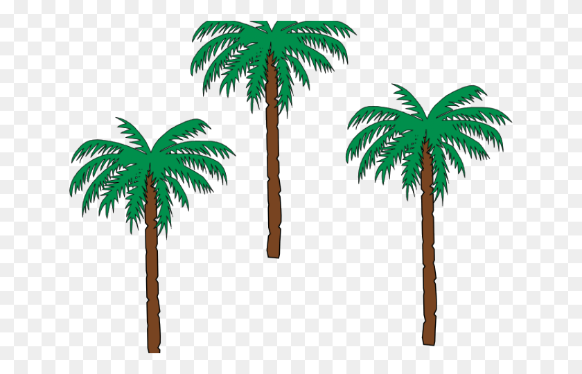 640x480 Palm Tree Clipart Desert Tree Small Clipart Palm Trees, Planta, Arecaceae, Vegetación Hd Png