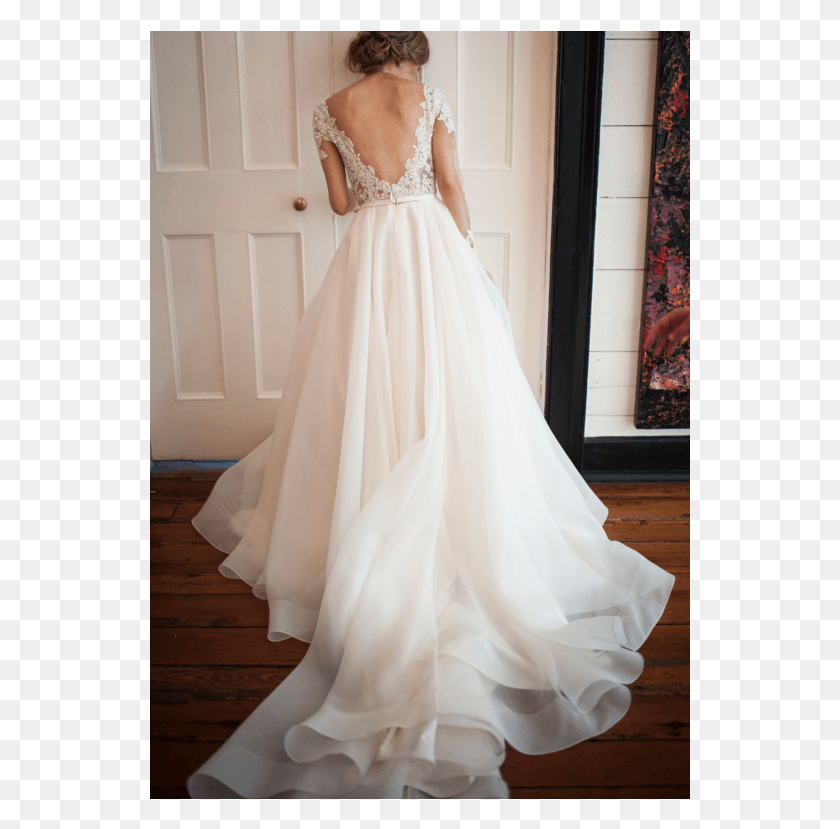 541x769 Paloma Blanca 4744 Wedding Dress, Clothing, Apparel, Person HD PNG Download