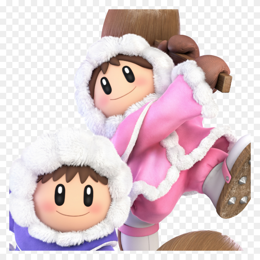 1280x1280 Palutena Ice Climbers Cloud Fox And Falco In Both Ice Climbers Names, Doll, Toy, Clothing HD PNG Download
