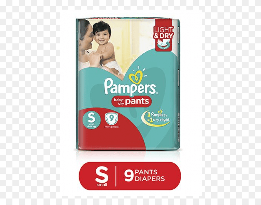 458x601 Pampers Dry Pants 9pcs Pouch Pamper Pants Size, Person, Human, Label HD PNG Download