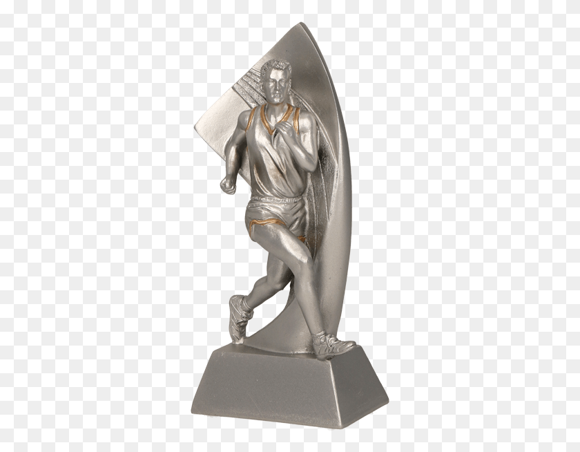 289x594 Pamyatnaya Nagrada V Vide Krasivoj Figurki Posvyashennoj Escultura De Bronce, Estatuilla, Persona, Humano Hd Png