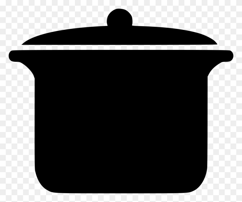 980x810 Pan Pot Saucepan Casserole Dishes Svg Icon Free, Dutch Oven, Axe, Tool HD PNG Download