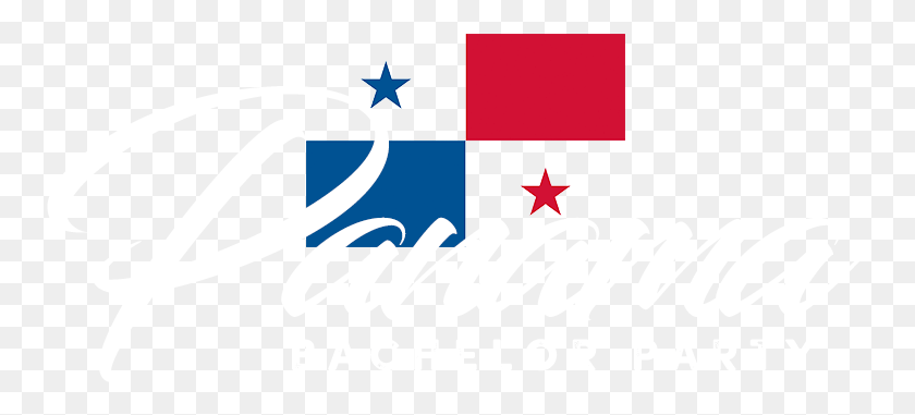 755x321 Panama Bachelor Party Flag, Symbol, Star Symbol, Text HD PNG Download